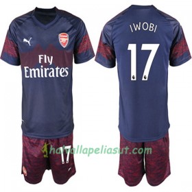 Jalkapallo Pelipaidat Arsenal FC Alex Iwobi 17 Lasten Vieraspaita 2018-2019 Lyhythihainen